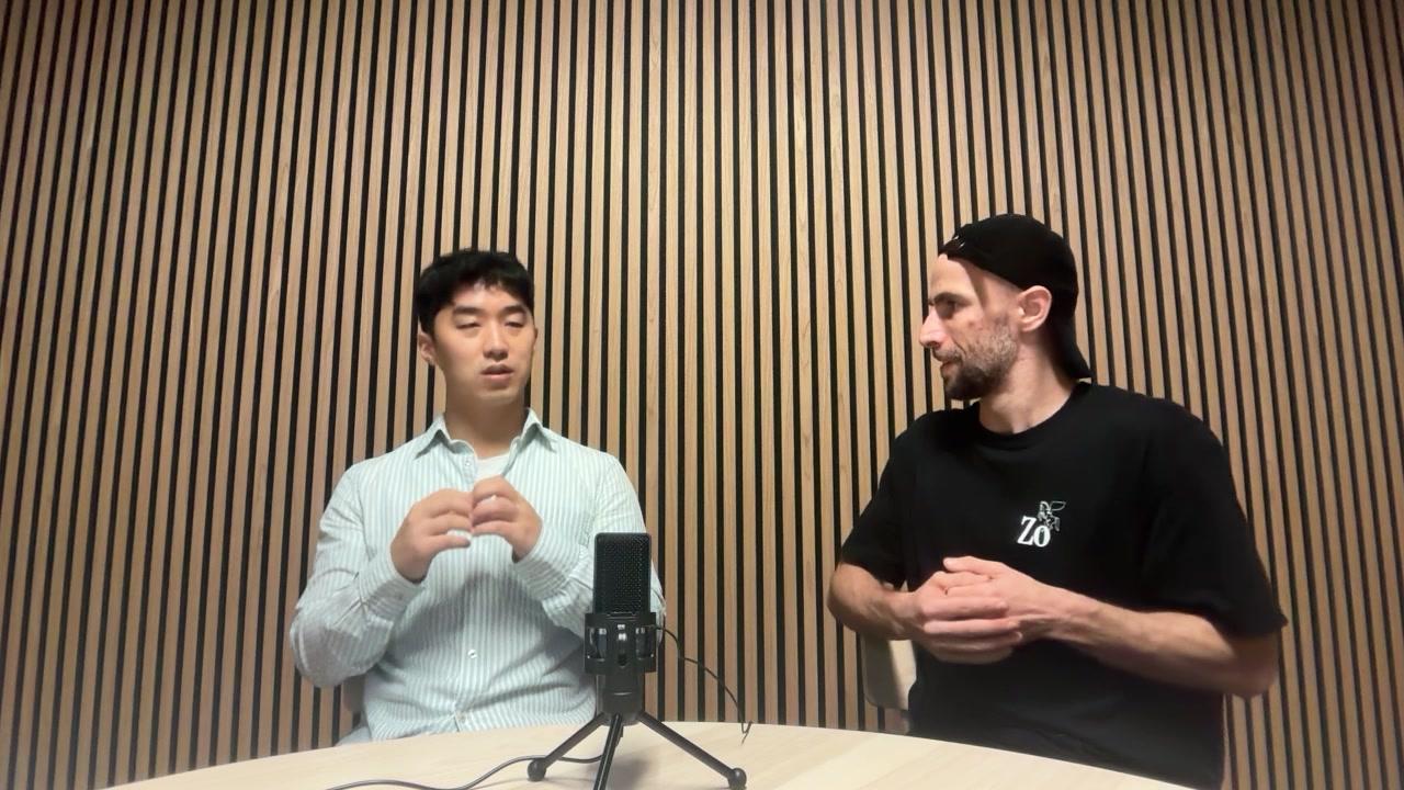Daniel Im giving advice about thinking versus executing