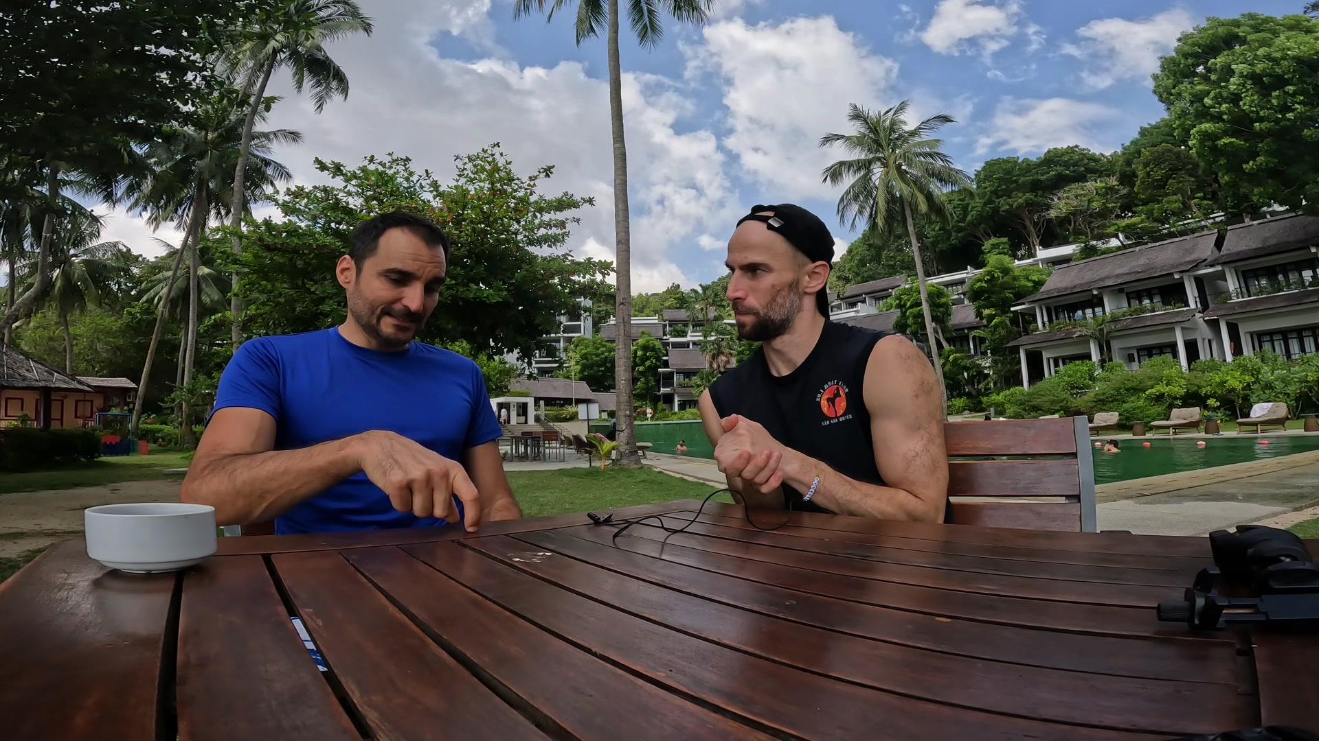 Tony Lopez in conversation with Konrad Gnat at Network School